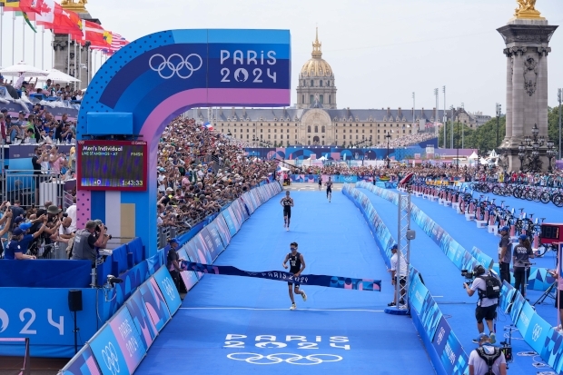 Olympischer Triathlon am 31. Juli 2024 in Paris