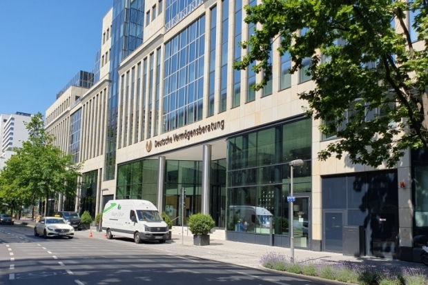 Zentrale der DVAG in Frankfurt am Main