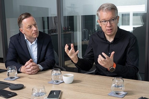 Frank Thelen (r.) und Mike Judith, TEQ Capital