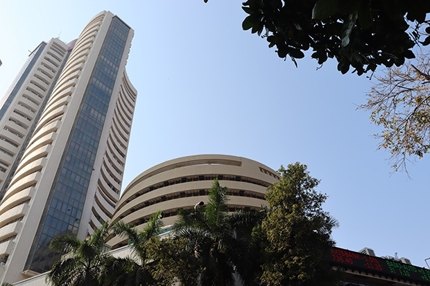 Zentrale der Bombay Stock Exchange in Mumbai